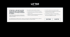 Desktop Screenshot of letagparfait.com
